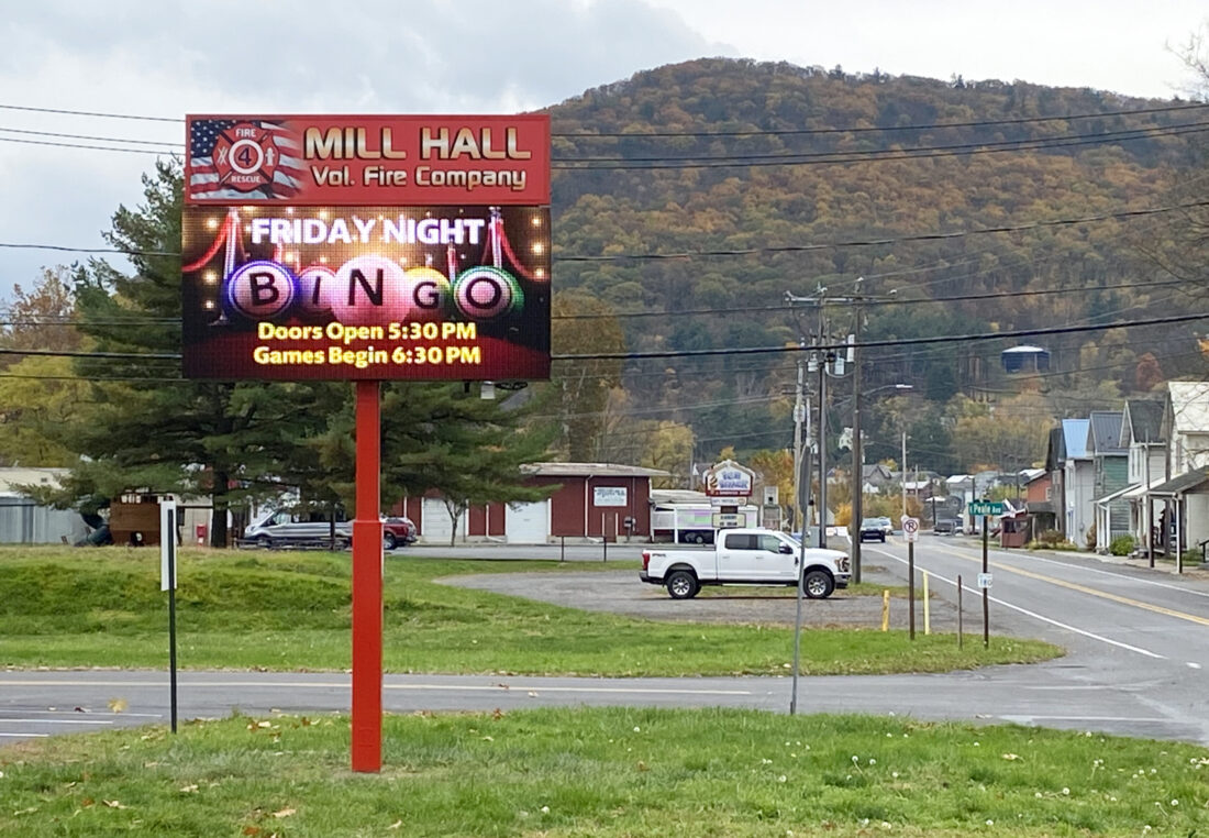 Mill Hall Fire Co. gets a new sign News, Sports, Jobs The Express